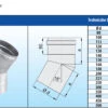 Schornstein Winkel 15° Einwandig - Eka Complex E