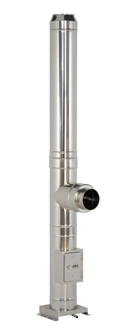 Edelstahlschornstein 7,0 M Doppelwandig - Eka Chromos D 25