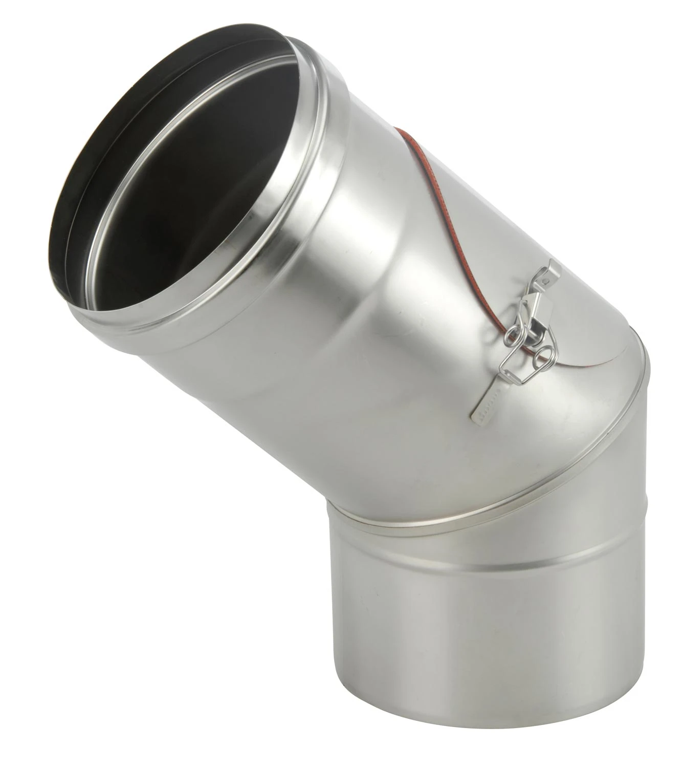 Schornstein Winkel 45° einwandig mit Prüföffnung - eka complex E Schornstein Winkel 45° Einwandig Mit Prüföffnung - Eka Complex E -Cafiro Geschaft 116 0