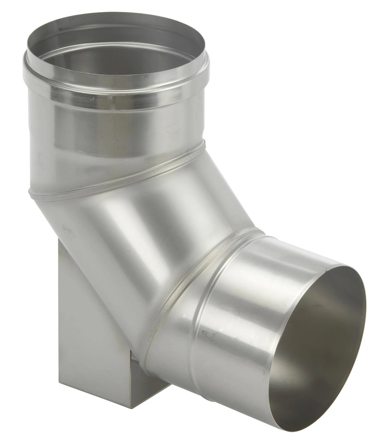 Schornstein Winkel 93° einwandig mit Stützfuss - eka complex E Schornstein Winkel 93° Einwandig Mit Stützfuss - Eka Complex E -Cafiro Geschaft 119 0