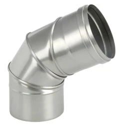 Schornstein Winkel 0-90° Einwandig Verstellbar - Eka Complex E -Cafiro Geschaft 123 1