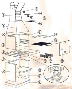 Grillkamin Wellfire PARTY QUATTRO 4 In 1 Mit Stahlhaube 2 Grillkamin Wellfire PARTY QUATTRO 4 In 1 Mit Stahlhaube -Cafiro Geschaft 1235 1