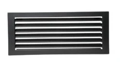 Kaltluftgitter Stahl Schwarz -Cafiro Geschaft 1429 1