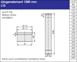 F90 Leichtbauschornstein 6,2 M V4A-Edelstahl NW 180 Mm - Eka L90 Compact -Cafiro Geschaft 1cafde274d434f909b917dff7c3cab16
