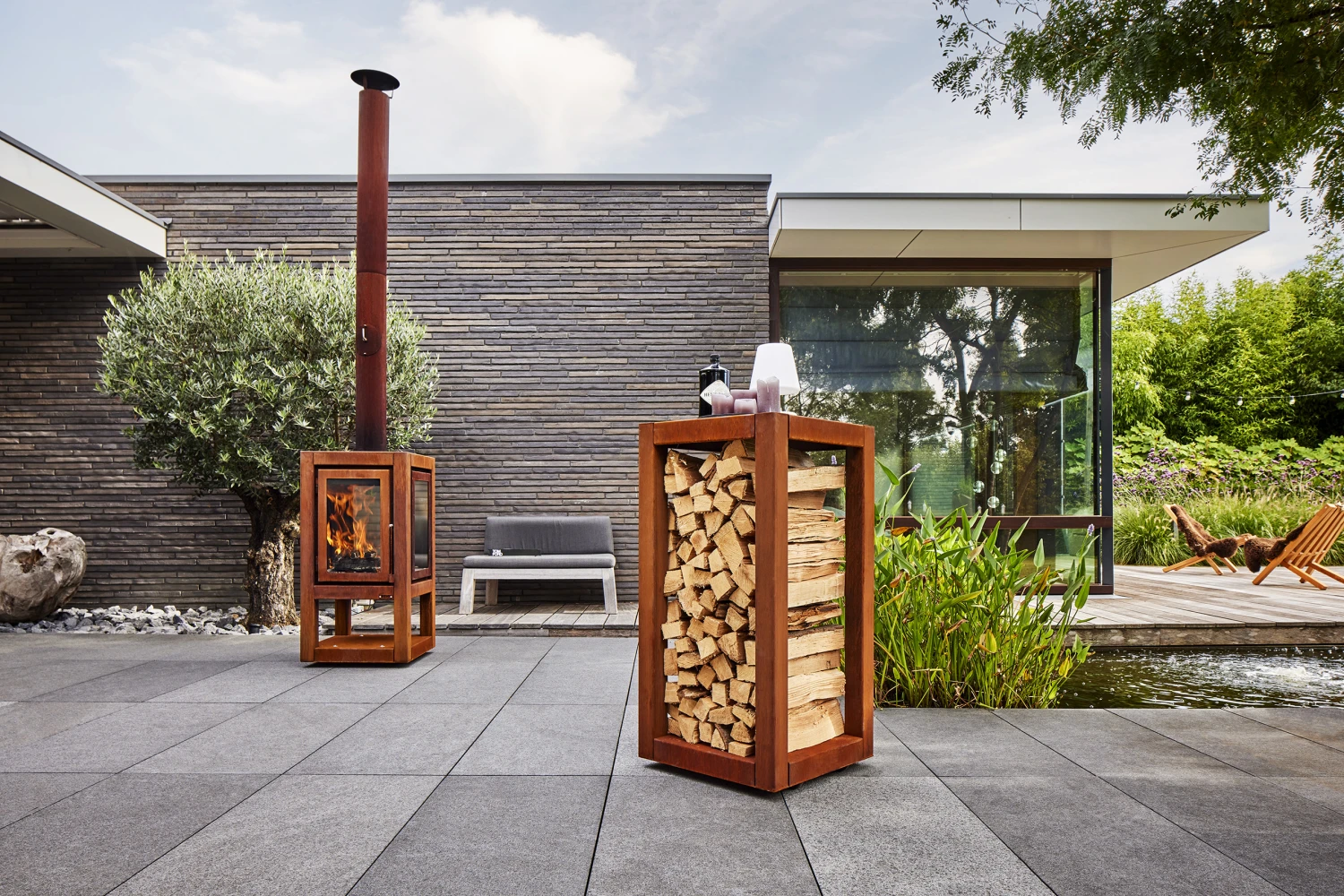 Holzlager Cortenstahl RB73 QUARUBOX Holzlager Cortenstahl RB73 QUARUBOX -Cafiro Geschaft 21eeb4dd6247c2b12f21a664643c3912