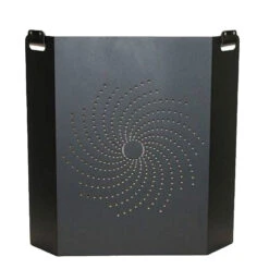 Kamingitter Mit Lochmuster Lienbacher, Schwarz