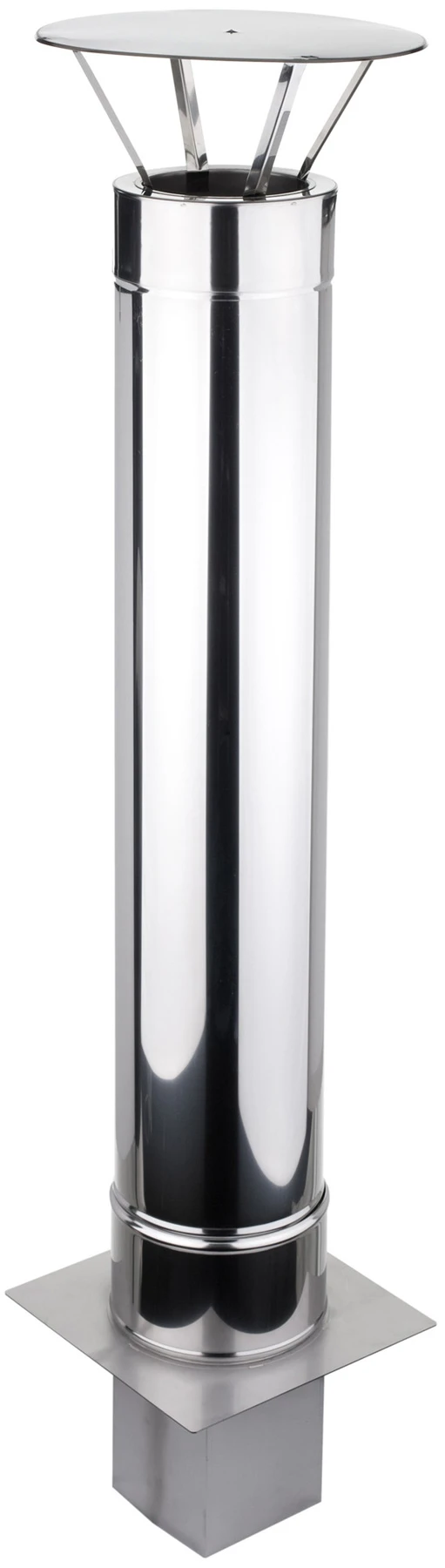 Schornsteinverlängerung 2,0 m doppelwandig Edelstahl - konfigurierbar EKA Schornsteinverlängerung 2,0 M Doppelwandig Edelstahl - Konfigurierbar -Cafiro Geschaft 375a63044dae9e7dbf2042484eb4416e