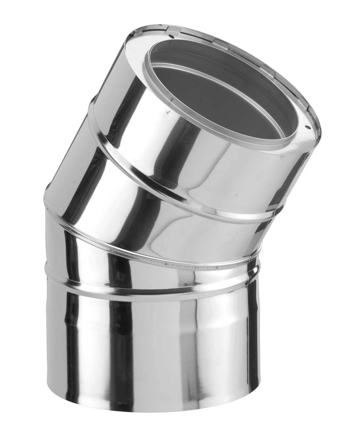 Schornstein Winkel 30° doppelwandig - eka complex D 50 Schornstein Winkel 30° Doppelwandig - Eka Complex D 50 -Cafiro Geschaft 3903 0