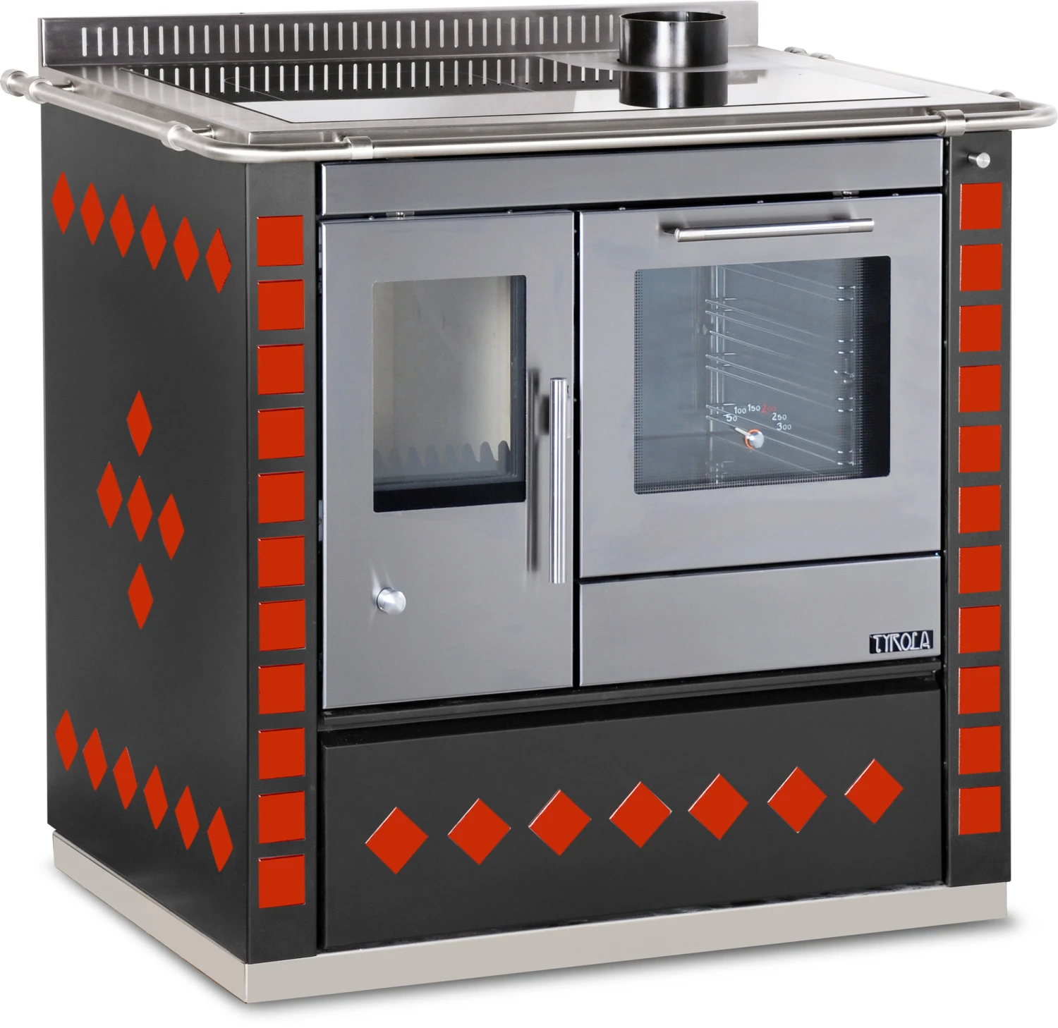 Holzherd Greithwald Tyrola TRC 85, 8 kW Holzherd Greithwald Tyrola TRC 85, 8 KW -Cafiro Geschaft 40849242e2933f6d7ed0161c878dcf03