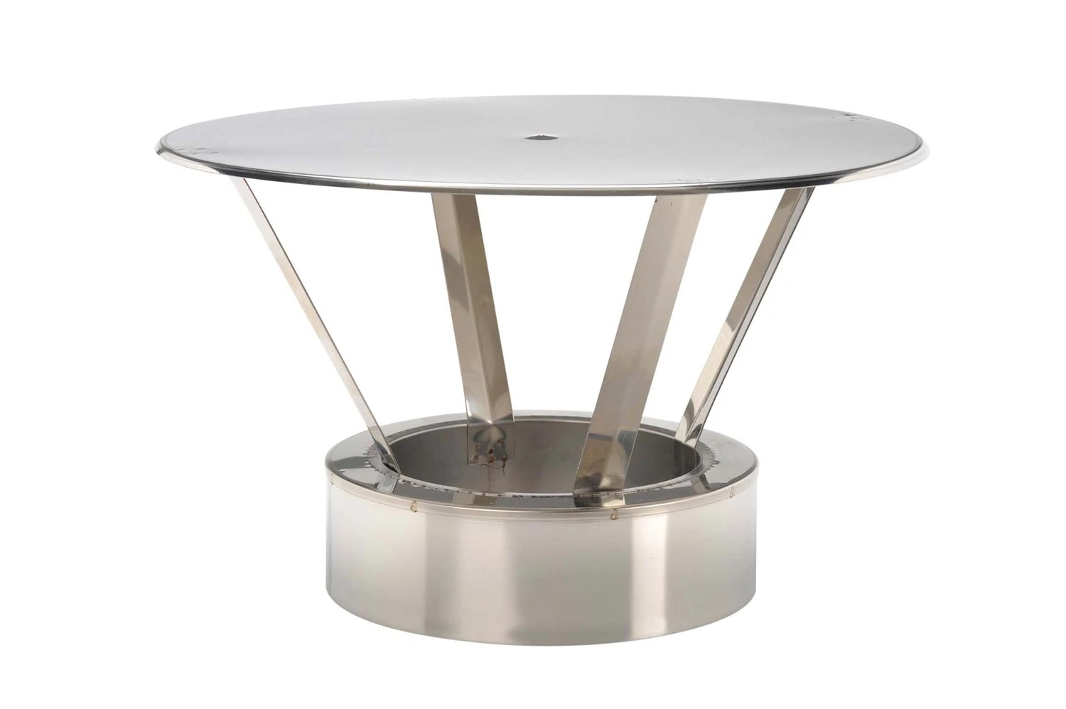 Regenhaube Edelstahl doppelwandig inkl. Mündungsabschluss - eka chromos D 25 Regenhaube Edelstahl Doppelwandig Inkl. Mündungsabschluss - Eka Chromos D 25 -Cafiro Geschaft 4311 0