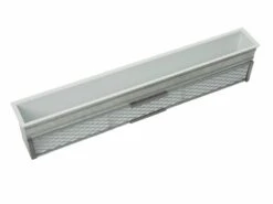 Luftleiste Für Heizeinsätze Weiß Mit Einbaurahmen