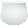 Kamin Bodenplatte, 6 Mm ESG-Klarglas, Tropfen 1250 X 1250 Mm