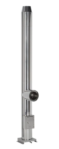 Edelstahlschornstein Design 6,2 M Doppelwandig - Eka Cosmos D 25