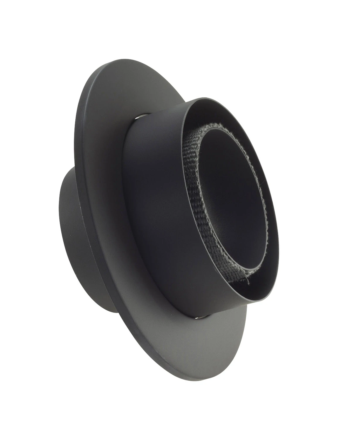 Rosette mit Muffe Rauchrohr Stahl doppelwandig Ø 150 mm schwarz Rosette Mit Muffe Rauchrohr Stahl Doppelwandig Ø 150 Mm Schwarz -Cafiro Geschaft 5642 0