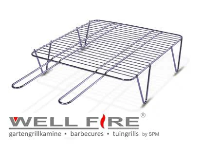 Grillrost mit Füßen Edelstahl 46 x 46 cm Grillrost Mit Füßen Edelstahl 46 X 46 Cm -Cafiro Geschaft 56939f06cb8555cf85b3fa167c883f18