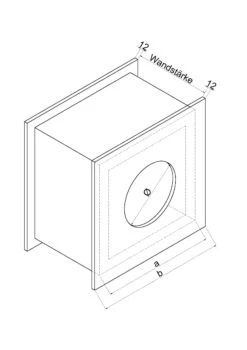 Wanddurchführung Eka - Wandstärke 240 Mm -Cafiro Geschaft 5831 3jiuhgofhgn6we