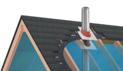 EKA Rohrmanschette Dachabdichtung Bis 30° - HOTSCHOTT Blower Door -Cafiro Geschaft 5837 1