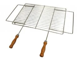 Grillrost Edelstahl Verstellbar, 53 X 79 X 38 Cm