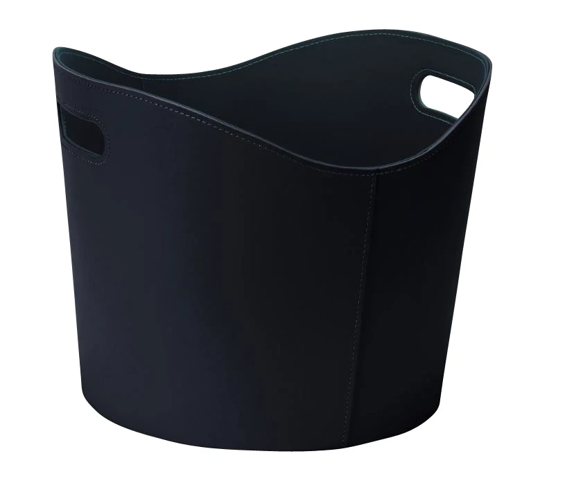 Holzkorb Leder rund Ø 39 x 31 cm, schwarz Holzkorb Leder Rund Ø 39 X 31 Cm, Schwarz -Cafiro Geschaft 604f2bbb2fab359b040b601ed69bc5d2