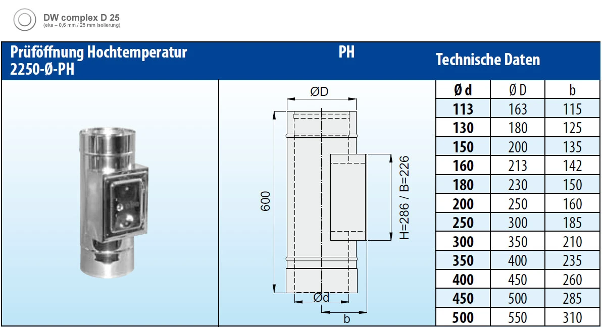 Edelstahlschornstein 9,2 m doppelwandig - eka complex D 25 Edelstahlschornstein 9,2 M Doppelwandig - Eka Complex D 25 -Cafiro Geschaft 84779f6590596e7d3e927810b5cf533d