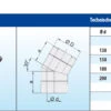 Schornstein Winkel 30° Doppelwandig - Eka Chromos D 25