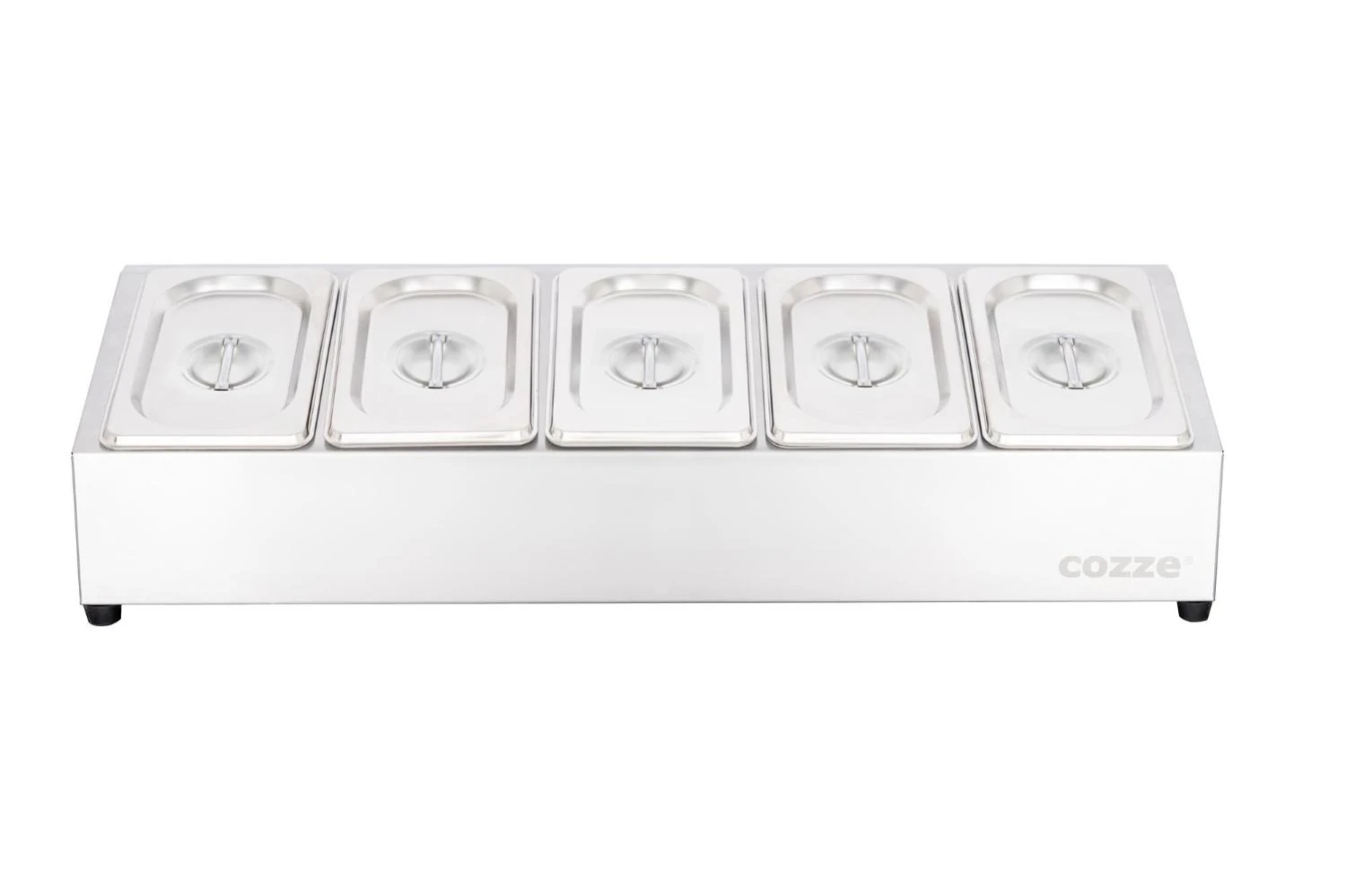 Cozze Topping Station mit 5 Behältern + Deckeln Cozze Topping Station Mit 5 Behältern + Deckeln -Cafiro Geschaft 90325 01 03