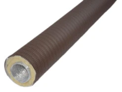 Aluflexrohr Isoliert 0,8 M 5-lagig, Braun