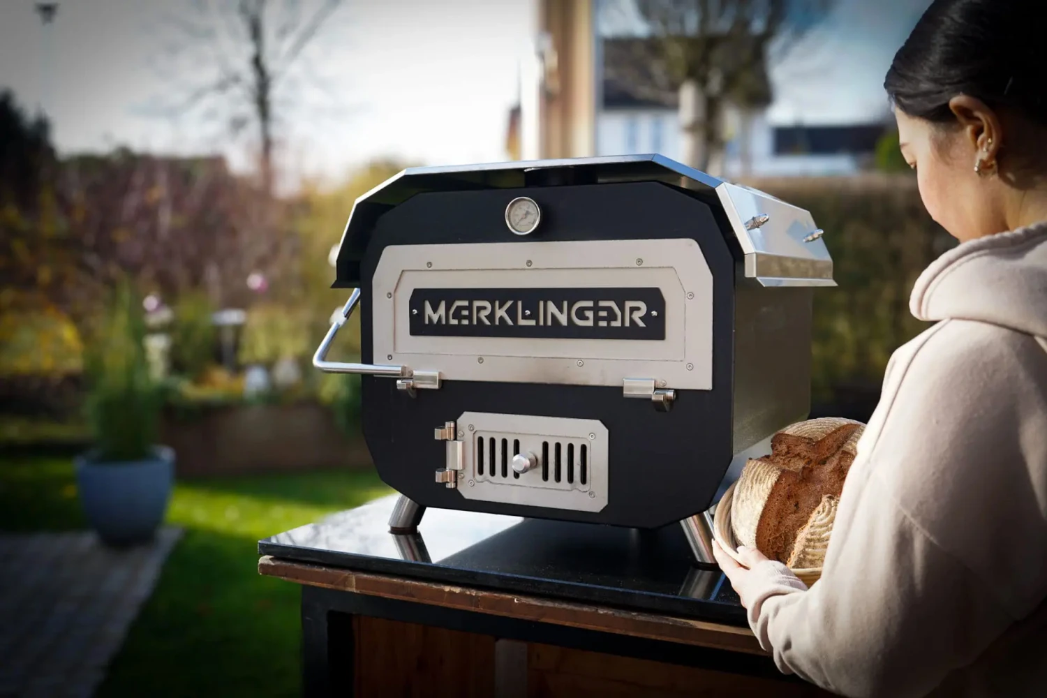 Der Merklinger BOBBY schwarz Der Merklinger BOBBY Schwarz -Cafiro Geschaft DerMerklinger Holzbackofen Buddy 45