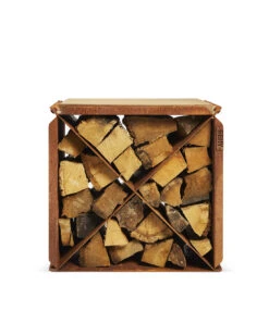 Holzlager Cortenstahl RB73 BLOX -Cafiro Geschaft RB7320BloX2005