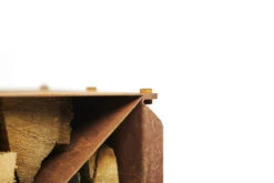 Holzlager Cortenstahl RB73 BLOXX 4 Holzlager Cortenstahl RB73 BLOXX -Cafiro Geschaft RB7320BloX20detail