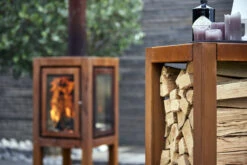 Holzlager Cortenstahl RB73 QUARUBOX 3 Holzlager Cortenstahl RB73 QUARUBOX -Cafiro Geschaft RB7320Quarubox20008