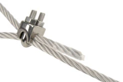 EKA Drahtseilklemme M5, Edelstahl