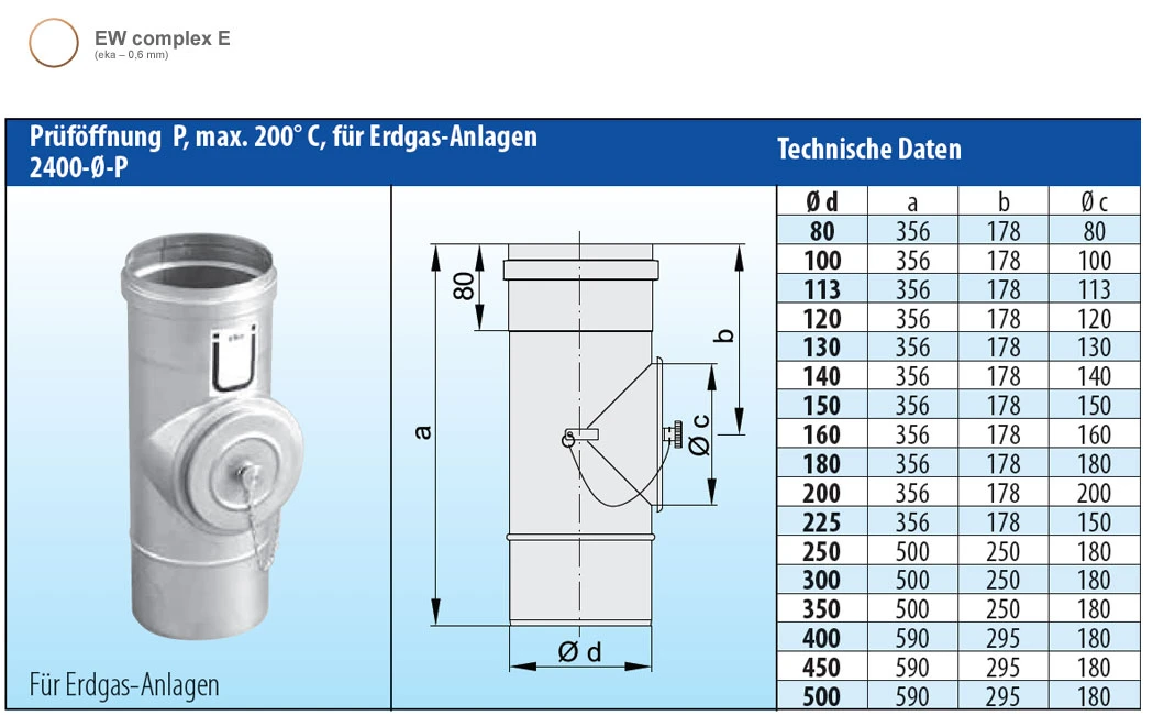 Prüföffnung mit Deckel Edelstahl einwandig - eka complex E Prüföffnung Mit Deckel Edelstahl Einwandig - Eka Complex E -Cafiro Geschaft bedbab7b6af8dea8628a4e58abfd324c