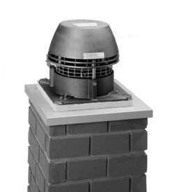 Rauchsauger Exodraft RS 009 Horizontal Für Feste Brennstoffe