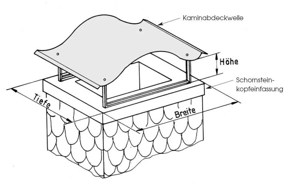 Schornsteinabdeckung Edelstahl NAPOLEONHAUBE, matt EKA Schornsteinabdeckung Edelstahl NAPOLEONHAUBE, Matt -Cafiro Geschaft c8662eb13590d211b112ec5db852a332