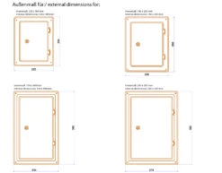 Edelstahltür V4A Mit Lüftungsgitter -Cafiro Geschaft d67dd2569573139f6e862077ef12c4d2