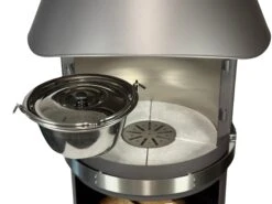 Gulaschtopf Edelstahl Grillkamin Firestar 650