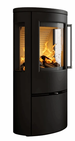 Kaminofen TermaTech TT23RG Schwarz, 5,6 KW