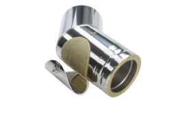 Schornstein Winkel 45° Mit Prüföffnung Doppelwandig - Eka Cosmos D 25 -Cafiro Geschaft df3e8cc0d634a39cacc59c3a0ef12cf4