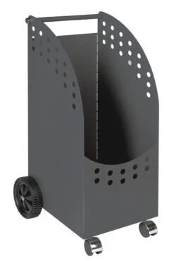 Kaminholz- Und Pelletswagen Lienbacher Aus Stahl, Anthrazit Pulverbeschichtet