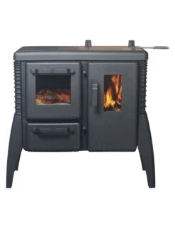 Iron Dog 06 Brunner Gussofen Holzherd, 7 KW