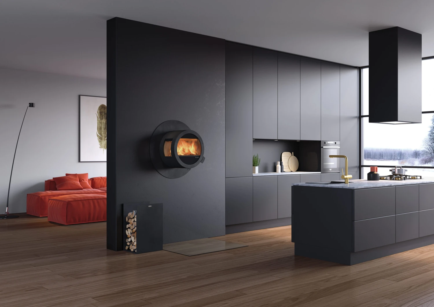 Kaminofen Nordpeis ME Wand 5,8 kW schwarz Kaminofen Nordpeis ME Wand 5,8 KW Schwarz -Cafiro Geschaft nordpeis kaminofen me wand mit seitenglas hitzenschutz vorlegeglasplatte ambiente 009gbceltyqmzfa